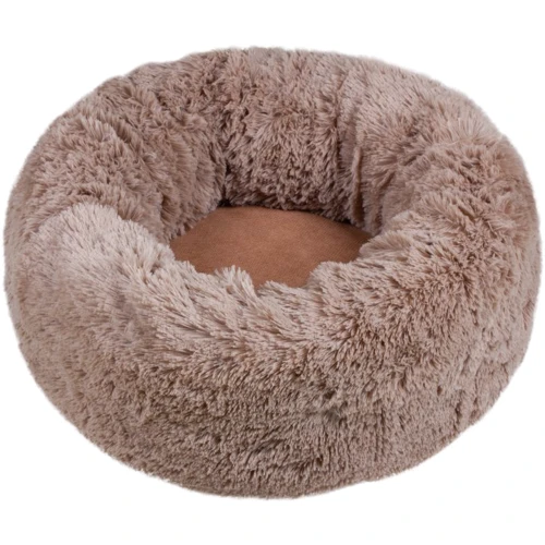 Лежак Red Point Donut со съемной подушкой капучино d 50 см (ЛК.01.Т.93.68.000) фото 1