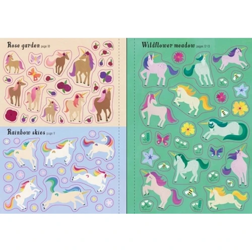 Little First Stickers Unicorns / Маленькі перші наліпки Єдинорогів: Производитель Usborne