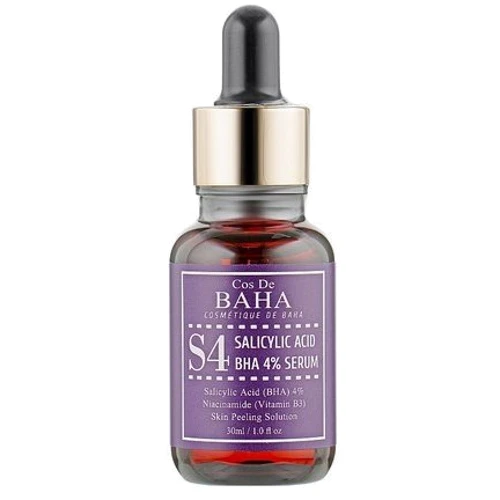Cos De BAHA Salicylic Acid 4% Serum (S4) Сыворотка против прыщей с салициловой кислотой 30 ml