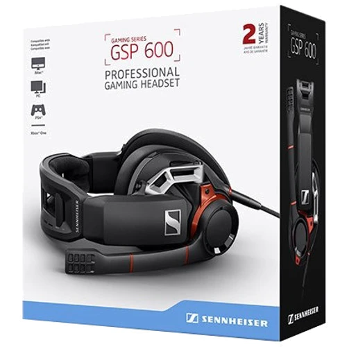 Навушники Sennheiser GSP 600: Опір навушників (Ом) 28