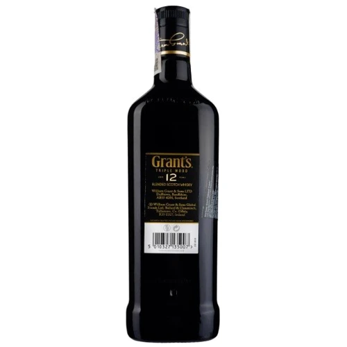 Виски Grant's 12 yo Blended Scotch Whisky 40% 0.7 л (DDSAT4P155): Объем, л 0.7