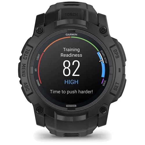 Смарт-часы Garmin Instinct 3 AMOLED 50mm Tactical Edition Black with Black Band (010-03020-50) фото 8