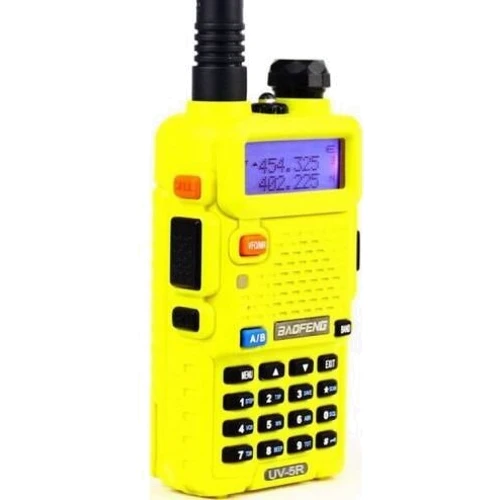 Портативная рация Quansheng UV-R50 Yellow: Степень защиты влагозащищенный, ударопрочный