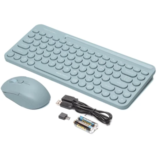 Комплект бездротовий A4Tech FG3200 Air Wireless Blue: Підключення беспроводное