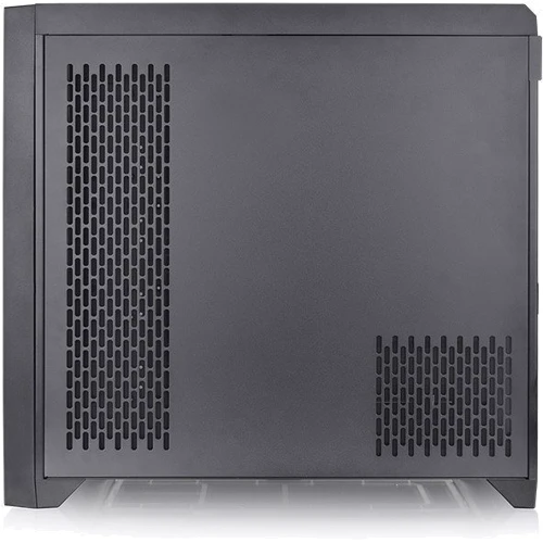 Корпус Thermaltake CTE T750 TG ARGB E-ATX Black (CA-1X6-00F1WN-01): Материал передней панели закаленное стекло и металл