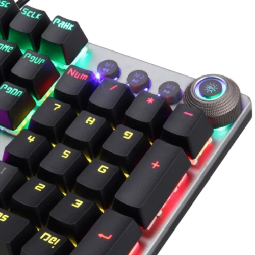 Клавиатура AULA Fireshock V2 Mechanical Wired Keyboard (6948391221762, 255294): Тип клавиатуры компактная