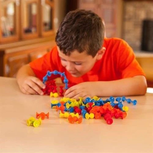Конструктор на мини-присосках Fat Brain Toys MiniSquigz 75 шт. (F107ML) фото 4