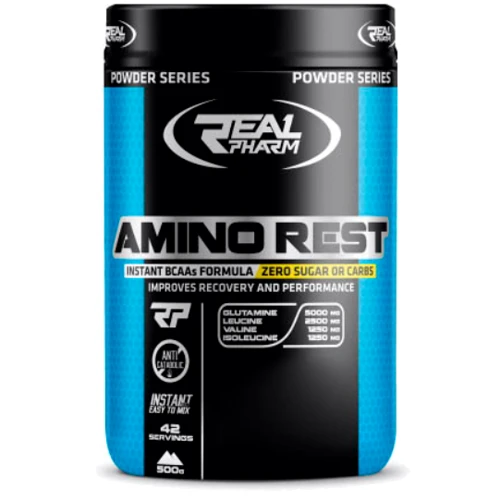 Амінокислота для спорту Real Pharm Amino Rest 500 g / 44 servings / wild berry