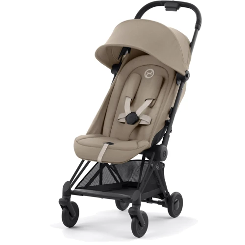 Прогулочная коляска Cybex Coya Matt Black Cozy Beige (522005197)