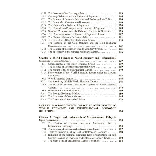 World Ekonomy and Internetinal Economic Relations: Training manual: ISBN 978-611-01-0744-0