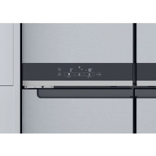 Холодильник Side-by-Side Whirlpool WQ9U2L: Расположение морозильной камеры Нижнее