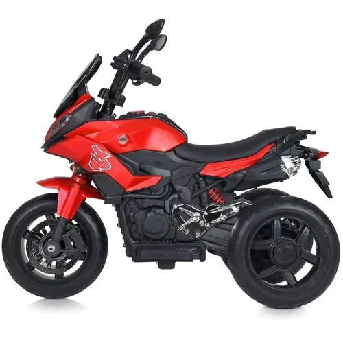 Дитячий електромотоцикл 3 колісний Bambi Racer BMW червоний (M 5037EL-3): Матеріал корпусу пластик