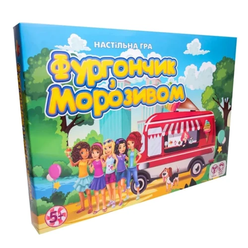 Настольная игра Strateg Фургончик с мороженым маршрутная (30216)