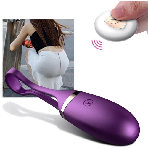 Виброяйцо с пультом ДУ - Vibrating Silicone Love EGG USB, BS6300002
