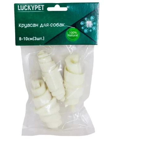 Лакомство для собак Lucky Pet Рогалик круассан №3 8-10 cм 3 шт