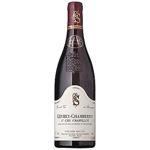 Вино Gerard Seguin Gevrey-Chambertin 1er Cru Craipillot червоне сухе 0.75л (BWR6821)