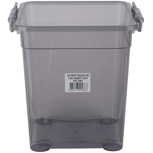 Емкость для хранения Violet House Prenty Box black прямоугольная 7 л (0487 PRENTY BOX black прям. 7 л): Тип контейнер для хранения