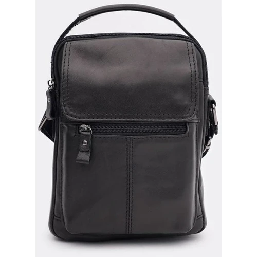Мужская сумка через плечо Keizer черная (K1340bl-black): Пол Мужской