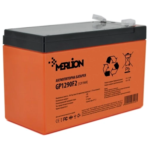 Merlion 12V-9Ah PREMIUM (GP1290F2PREMIUM)