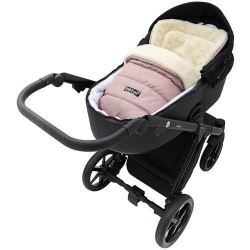 Зимний конверт Babyroom Wool №20 c удлинением каппучино (626138)