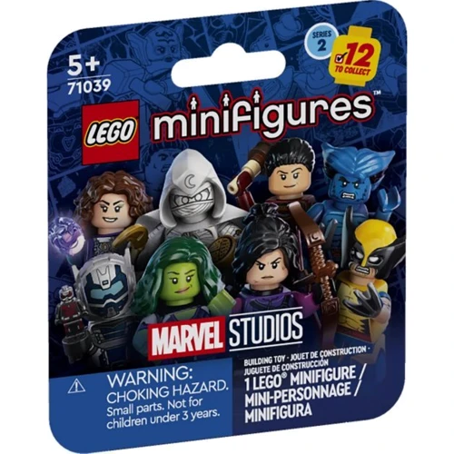Конструктор LEGO Marvel Мініфігурки Серія 2 10 деталей (71039)