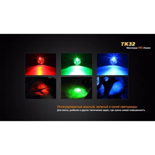 Ліхтар Fenix TK32 XM-L2 U2: Дальність підсвічування, м 400
