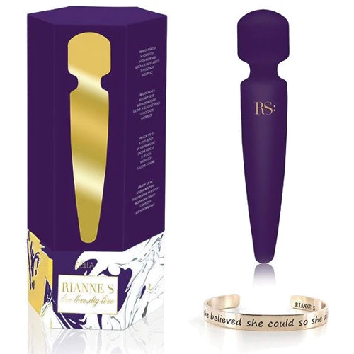 Вибромассажер Rianne S: Bella Mini Wand Purple