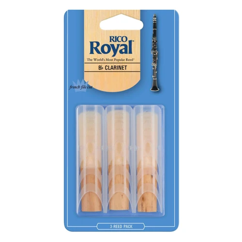 Трости для кларнета RICO Royal - Bb Clarinet #1.5 - 3-Pack
