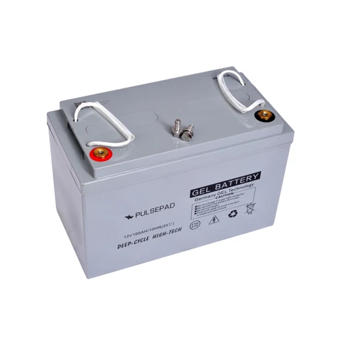 Аккумуляторная батарея Pulsepad 12V 100AH ​​GEL BATTERY: Емкость, Ач 100