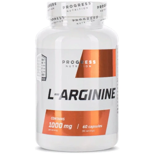 Аминокислота для спорта Progress Nutrition L-Arginine 60 capsules
