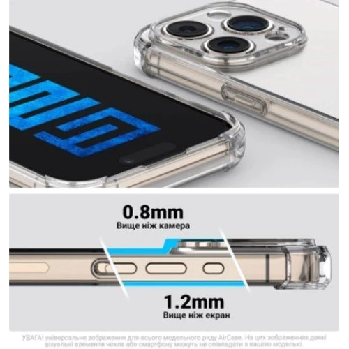 Чехол для телефонов ArmorStandart Air Force Camera cover Transparent for Samsung S931 Galaxy S25 (ARM81597): Тип накладка на заднюю часть