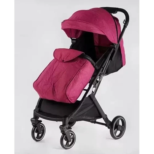 Коляска прогулянкова дитяча Joy Comfort L-20115 рожева: Ширина шасі 60
