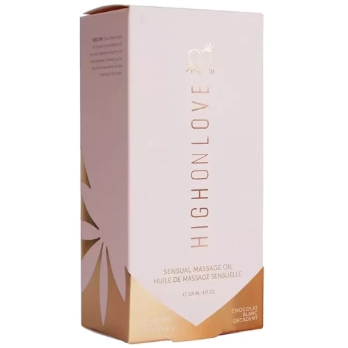 Массажное масло HighOnLove Massage Oil - Decadent White Chocolate (120 мл)