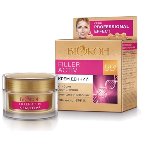 Біокон Professional Effect Filler Activ 55+ Денний крем 50 ml