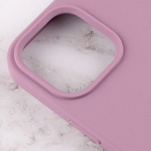 Чохол для iPhone Mobile Case Silicone Case Full Protective Lilac Pride для iPhone 13 Pro Max: Тип чохла накладка на заднюю часть