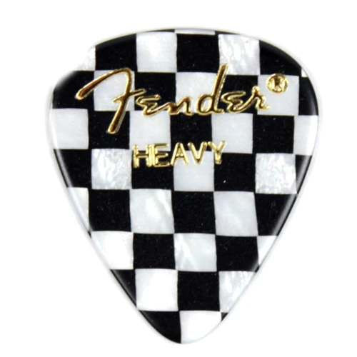 Медиатор Медиатор Fender 351 Shape Premium Picks Checker Heavy
