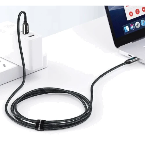 Кабель Baseus Cable USB-C to USB-C Display 100W 1m Black (CATSK-B01) фото 6