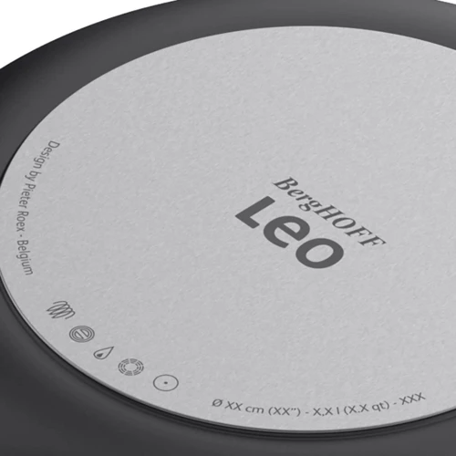 Сковорода BergHoff Leo Graphite 28 см 2.4 л (3950479): Материал ручки Нержавеющая сталь