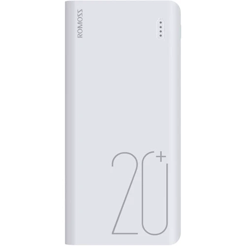 Внешний аккумулятор Romoss Power Bank 20000mAh Sense6+ White (PH80-C02-02)