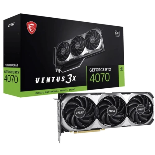 Видеокарта MSI GeForce RTX 4070 VENTUS 3X E 12G OC