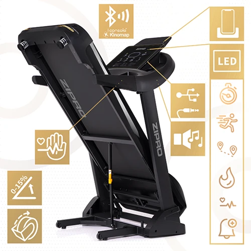 Беговая дорожка Zipro Pacemaker iConsole + (5942805) фото 15