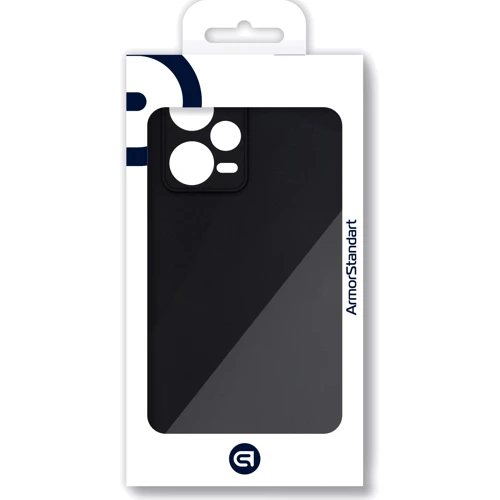 Чехол для телефонов ArmorStandart Matte Slim Fit Camera cover Black for Xiaomi Redmi Note 12 Pro+ 5G (ARM66523): Тип накладка на заднюю часть