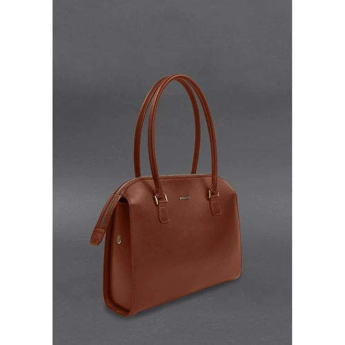 Женская сумка тоут BlankNote Business коричневая (BN-BAG-57-k): Тип Сумки