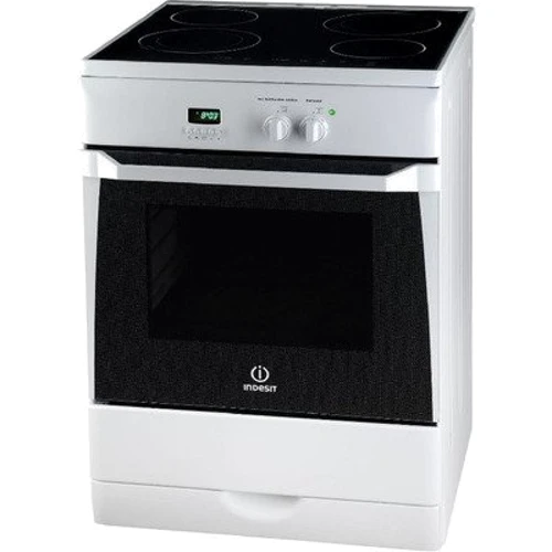 Плита електрична Indesit KN 6 I 66 AW FR: Колір білий