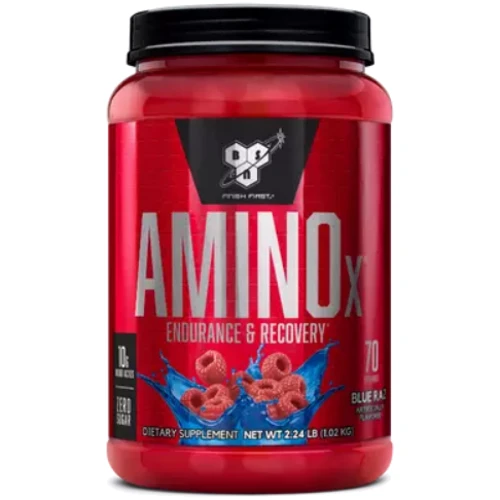 Аминокислота для спорта BSN Amino X 1020 g / 70 servings / blue raspberry