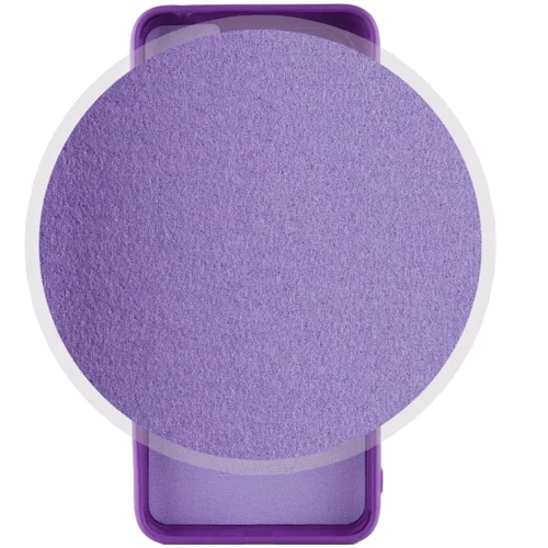 Чехол для телефонов TPU Case Getman Liquid Silk Full Camera Purple for Motorola G72