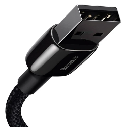 Кабель Baseus USB Cable to Lightning Tungsten 2.4A 1m Black (CALWJ-01) фото 3