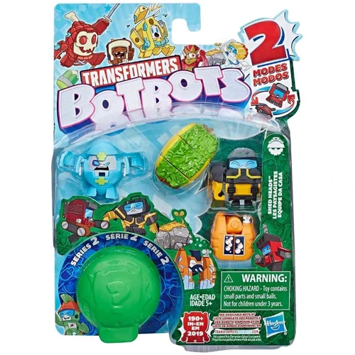Набор Transformers Hasbro из 5-ти трансформеров BOTBOTS 5PK SHED HEADS (E4139)