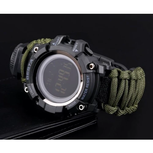 Наручные часы Besta Tactical: Водонепроницаемость 5 ATM