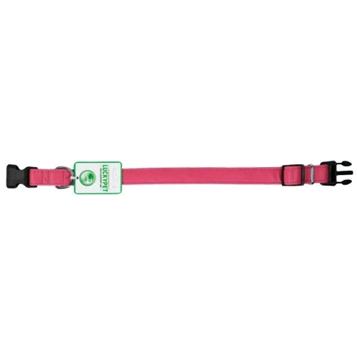 Ошейник кожаный Lucky Pet двойной с пластиковой фурнитурой 1.6x25-35 см розовый (4820224217840): Производитель Lucky Pet